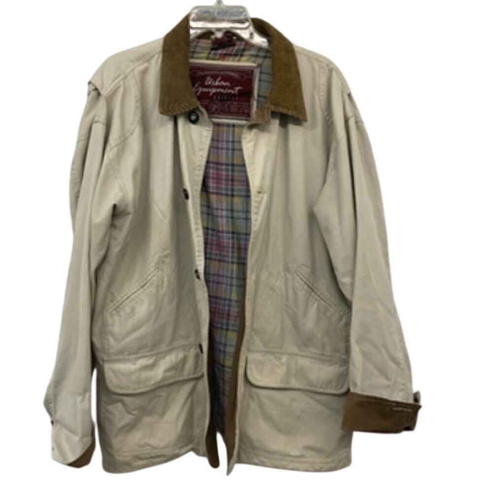 Vintage Urban Equipment Barn Coat Chore Jacket Corduroy Collar Men’s L